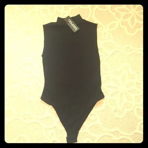 Brand New Black sleeveless bodysuit Size 10